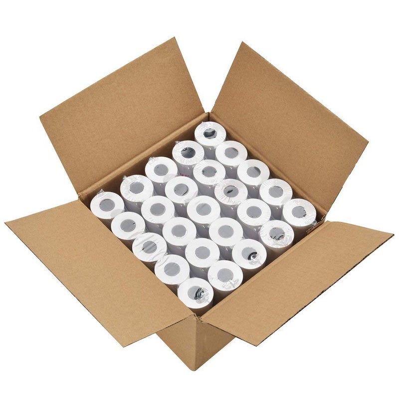 FungLam Thermal Paper Rolls 2 1/4" X 85' Cash Register POS Receipt Paper (50 Rolls) - Image 1